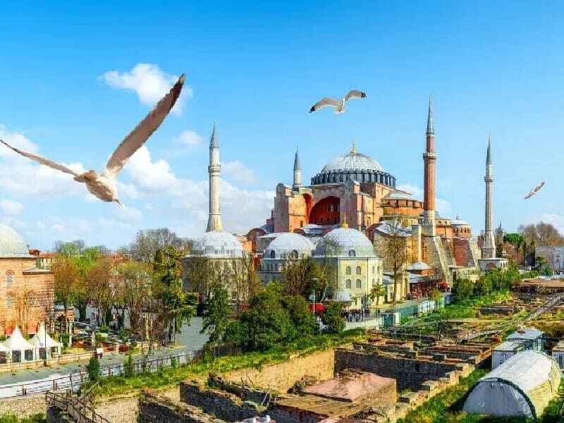 Hagia Sophia Mosque Museum in Istanbul